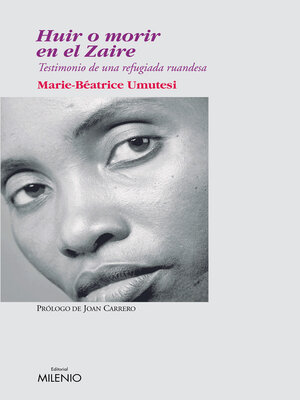 cover image of Huir o morir en el Zaire
